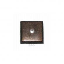Top Knobs M1447 - Aspen Square Backplate 7/8 Inch Medium Bronze