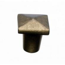 Top Knobs M1506 - Aspen Square Knob 3/4 Inch Light Bronze