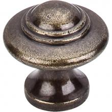 Top Knobs M16 - Ascot Knob 1 1/4 Inch German Bronze