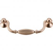 Top Knobs M1628 - Tuscany Drop Pull 5 1/16 Inch (c-c) Brushed Bronze