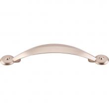 Top Knobs M1662 - Angle Pull 3 3/4 Inch (c-c) Brushed Bronze