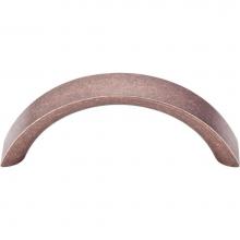 Top Knobs M1735 - Crescent Pull 3 Inch (c-c) Antique Copper