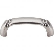Top Knobs M188 - Dover D Pull 2 1/2 Inch (c-c) Pewter Antique