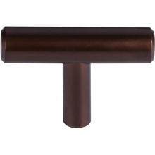 Top Knobs M1886 - Hopewell T-Handle 2 Inch Oil Rubbed Bronze