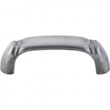 Top Knobs M192 - Dover D Pull 2 1/2 Inch (c-c) Pewter Light
