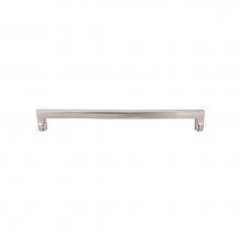 Top Knobs M1984 - Aspen II Flat Sided Pull 18 Inch (c-c) Brushed Satin Nickel
