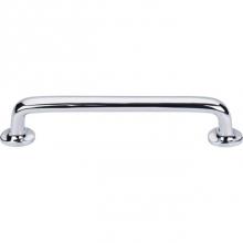 Top Knobs M1991 - Aspen II Rounded Pull 6 Inch (c-c) Polished Chrome
