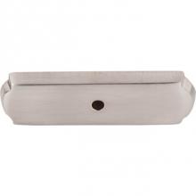 Top Knobs M2008 - Aspen II Rectangle Backplate 2 1/2 Inch Brushed Satin Nickel