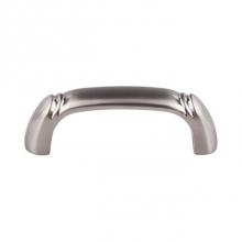 Top Knobs M2129 - Dover D Pull 2 1/2 Inch (c-c) Brushed Satin Nickel