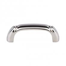 Top Knobs M2132 - Dover D Pull 2 1/2 Inch (c-c) Polished Nickel