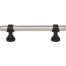 Top Knobs M2707 - Bit Pull 3 3/4 Inch (c-c) Pewter Antique and Flat Black