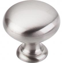 Top Knobs M345 - Hollow Round Knob 1 1/4 Inch Brushed Satin Nickel