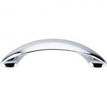 Top Knobs M516 - New Haven Pull 3 3/4 Inch (c-c) Polished Chrome