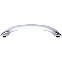 Top Knobs M519 - New Haven Pull 5 1/16 Inch (c-c) Polished Chrome
