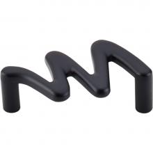 Top Knobs M566 - Squiggly Pull 2 1/2 Inch (c-c) Flat Black