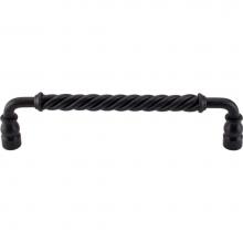 Top Knobs M674 - Twisted Bar Pull 8 Inch (c-c) Patina Black