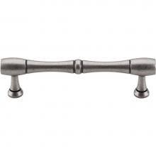 Top Knobs M727-96 - Nouveau Bamboo Pull 3 3/4 Inch (c-c) Pewter Antique