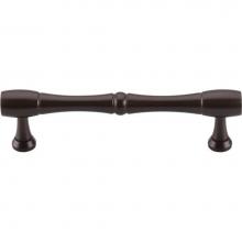 Top Knobs M788 - Nouveau Bamboo D Pull 3 3/4 Inch (c-c) Oil Rubbed Bronze