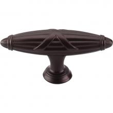 Top Knobs M931 - Ribbon and Reed T-Pull 2 3/4 Inch Oil Rubbed Bronze