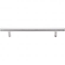 Top Knobs SS5 - Solid Bar Pull 6 5/16 Inch (c-c) Brushed Stainless Steel