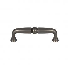 Top Knobs TK1021AG - Henderson Pull 3 3/4 Inch (c-c) Ash Gray