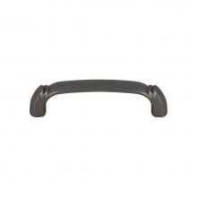 Top Knobs TK1031AG - Pomander Pull 3 3/4 Inch (c-c) Ash Gray