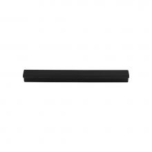 Top Knobs TK1043BLK - Minetta Tab Pull 6 5/16 Inch (c-c) Flat Black