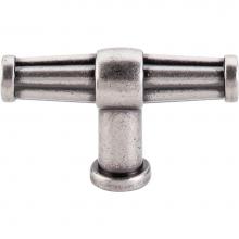Top Knobs TK194PTA - Luxor T-Handle 2 1/2 Inch Pewter Antique