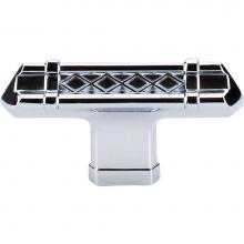 Top Knobs TK204PC - Tower Bridge T-Handle 2 5/8 Inch Polished Chrome