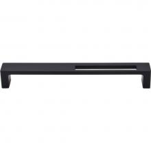 Top Knobs TK267BLK - Modern Metro Slot Pull 7 Inch (c-c) Flat Black