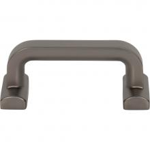 Top Knobs TK3161AG - Harrison Pull 2 1/2 Inch (c-c) Ash Gray