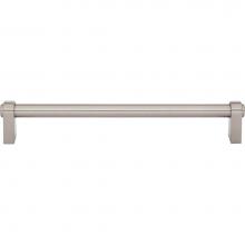 Top Knobs TK3213BSN - Lawrence Pull 7 9/16 Inch (c-c) Brushed Satin Nickel