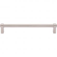 Top Knobs TK3213PN - Lawrence Pull 7 9/16 Inch (c-c) Polished Nickel