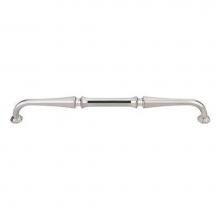 Top Knobs TK347BSN - Chalet Appliance Pull 18 Inch (c-c) Brushed Satin Nickel