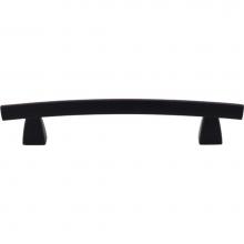 Top Knobs TK4BLK - Arched Pull 5 Inch (c-c) Flat Black