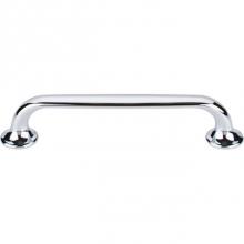 Top Knobs TK594PC - Oculus Oval Pull 5 1/16 Inch (c-c) Polished Chrome