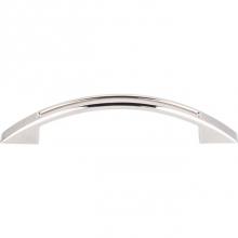 Top Knobs TK618PN - Tango Cut Out Pull 3 3/4 Inch (c-c) Polished Nickel