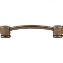 Top Knobs TK64GBZ - Oval Thin Pull 5 Inch (c-c) German Bronze