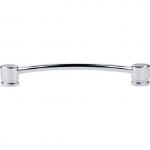 Top Knobs TK65PC - Oval Thin Pull 7 Inch (c-c) Polished Chrome