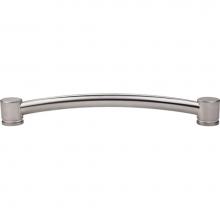 Top Knobs TK67BSN - Oval Thin Appliance Pull 12 Inch (c-c) Brushed Satin Nickel