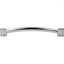 Top Knobs TK67PN - Oval Thin Appliance Pull 12 Inch (c-c) Polished Nickel