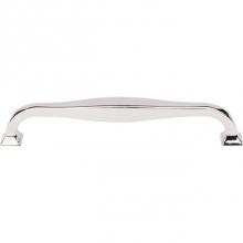 Top Knobs TK724PN - Contour Pull 6 5/16 Inch (c-c) Polished Nickel
