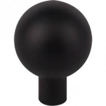 Top Knobs TK762BLK - Brookline Knob 1 1/8 Inch Flat Black