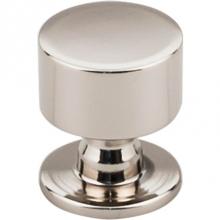 Top Knobs TK821PN - Lily Knob 1 1/8 inch Polished Nickel