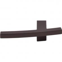 Top Knobs TK84ORB - Slanted A Knob 3 Inch Oil Rubbed Bronze