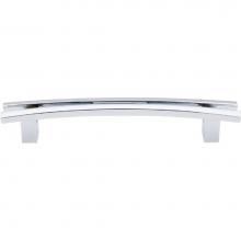 Top Knobs TK86PC - Flared Pull 5 Inch (c-c) Polished Chrome