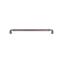 Top Knobs TK891AG - Brixton Appliance Pull 18 Inch (c-c) Ash Gray