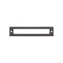 Top Knobs TK925AG - Hollin Backplate 5 1/16 Inch Ash Gray