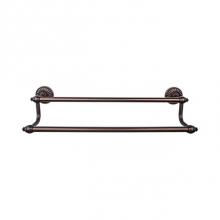 Top Knobs TUSC11ORB - Tuscany Bath Towel Bar 30 Inch Double Oil Rubbed Bronze