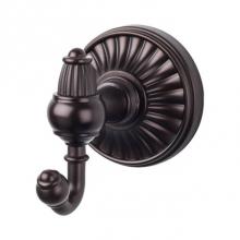 Top Knobs TUSC2ORB - Tuscany Bath Double Hook  Oil Rubbed Bronze